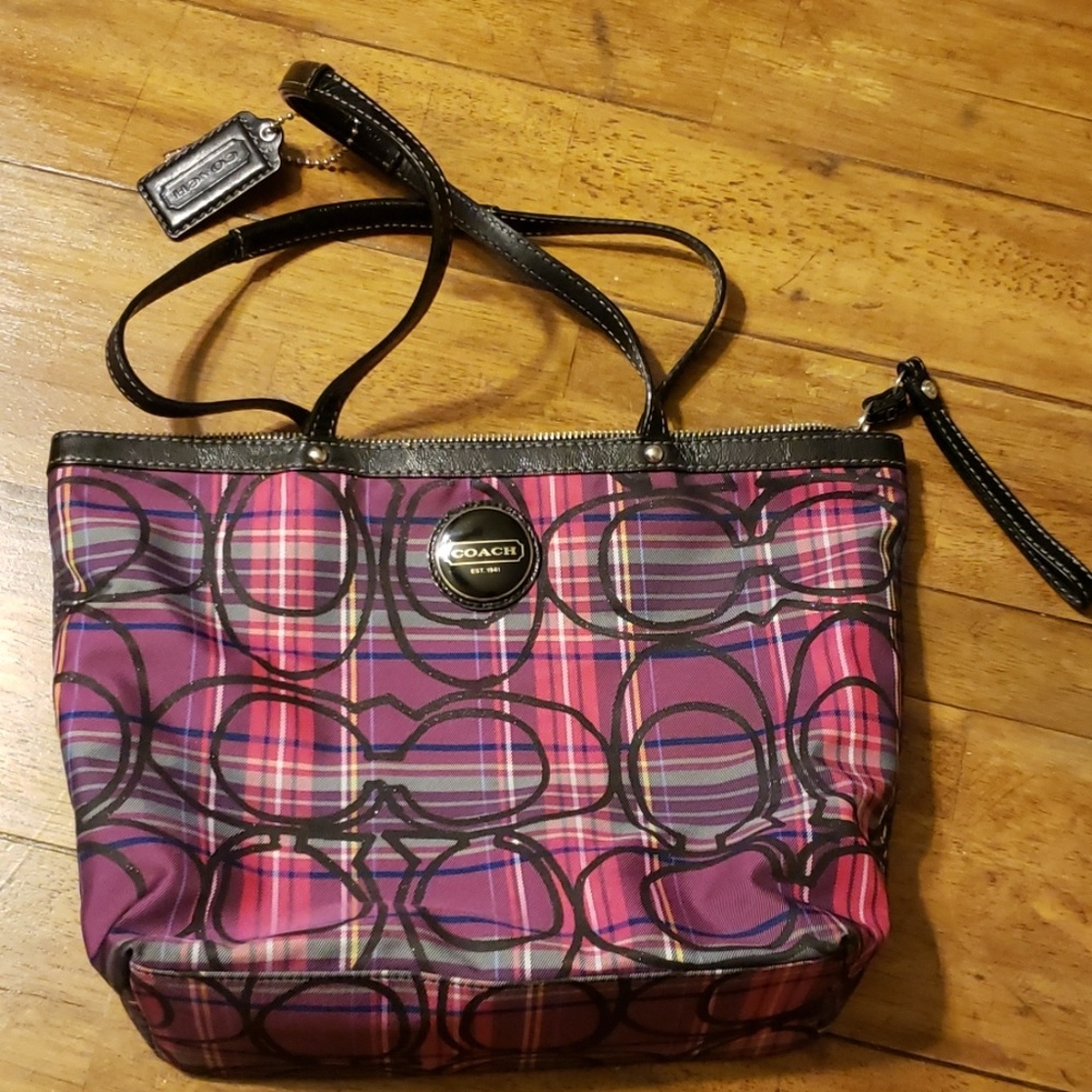 Coach Tartan Bag
